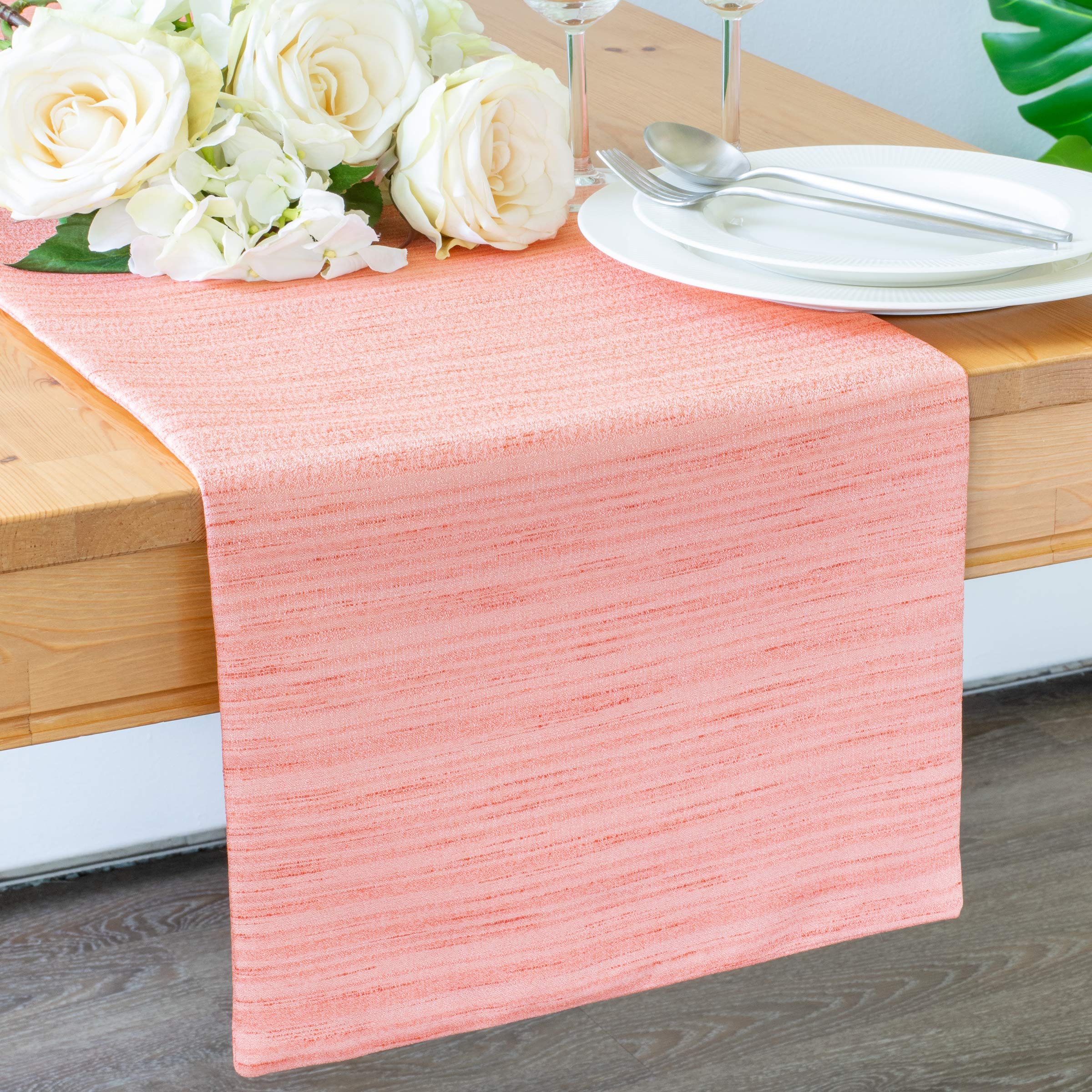 Amazon.co.jp: The White Petals ピーチ 8人用 ダイニングテーブル