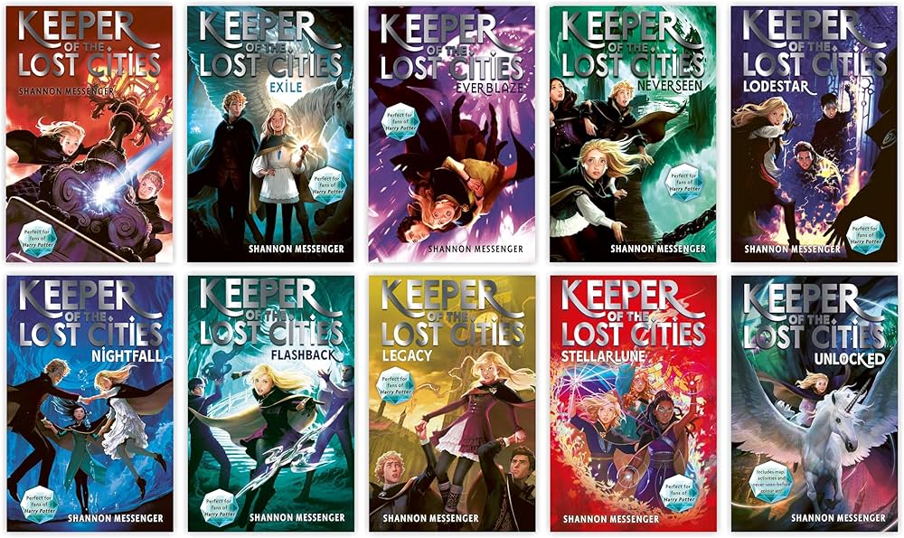 Keeper of the Lost Cities 1-10 Book Collection Set: shannon