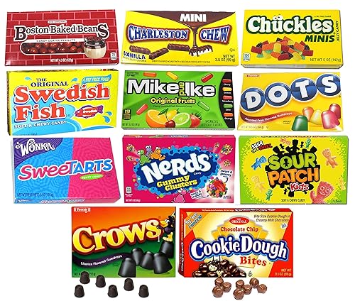 Paquete de dulces de noche de películas para Navidad todos los tiempos incluidos