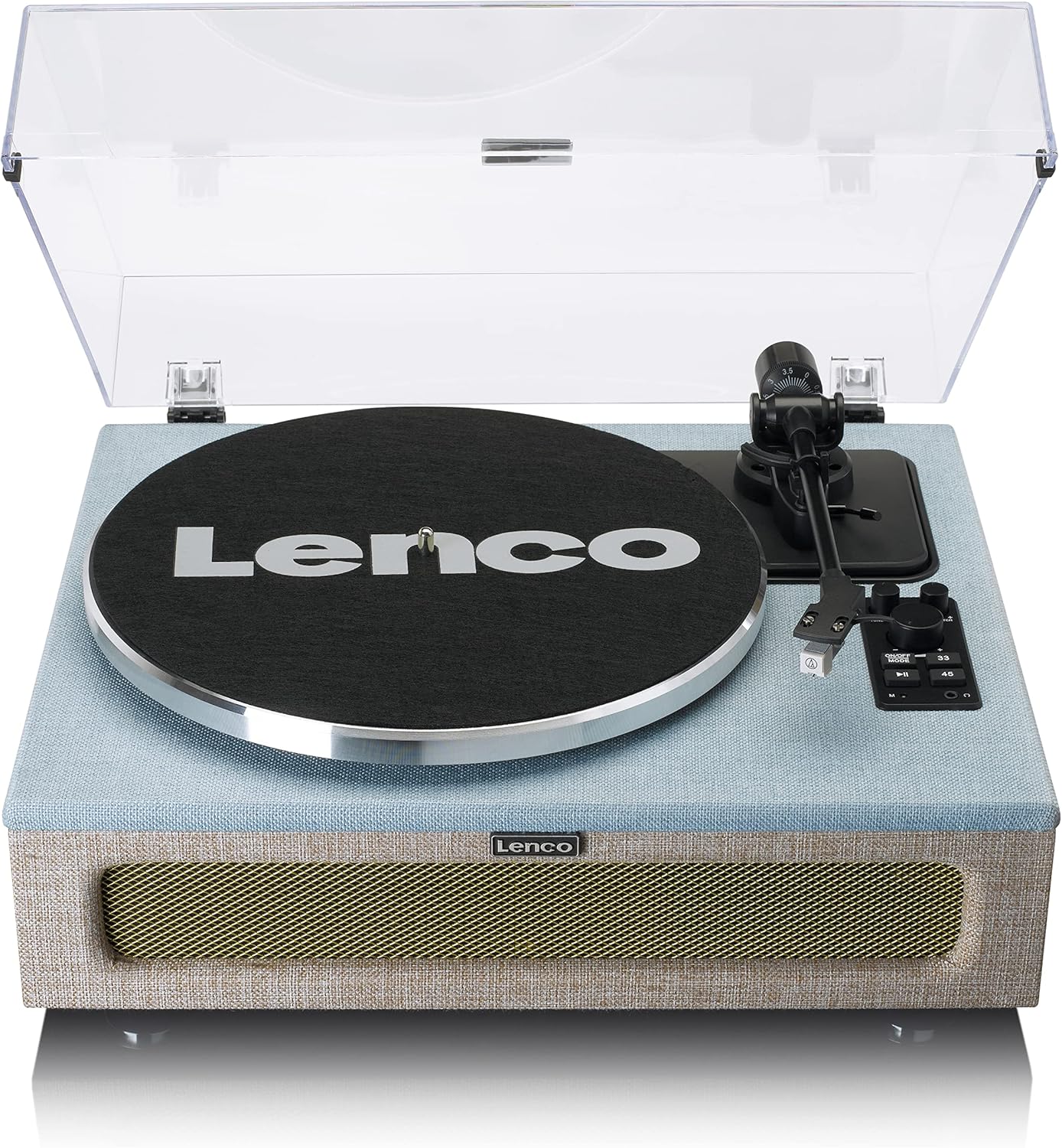 Lenco LS440BUBG Bluetooth Turntable Builtin 40W RMS Speaker Belt