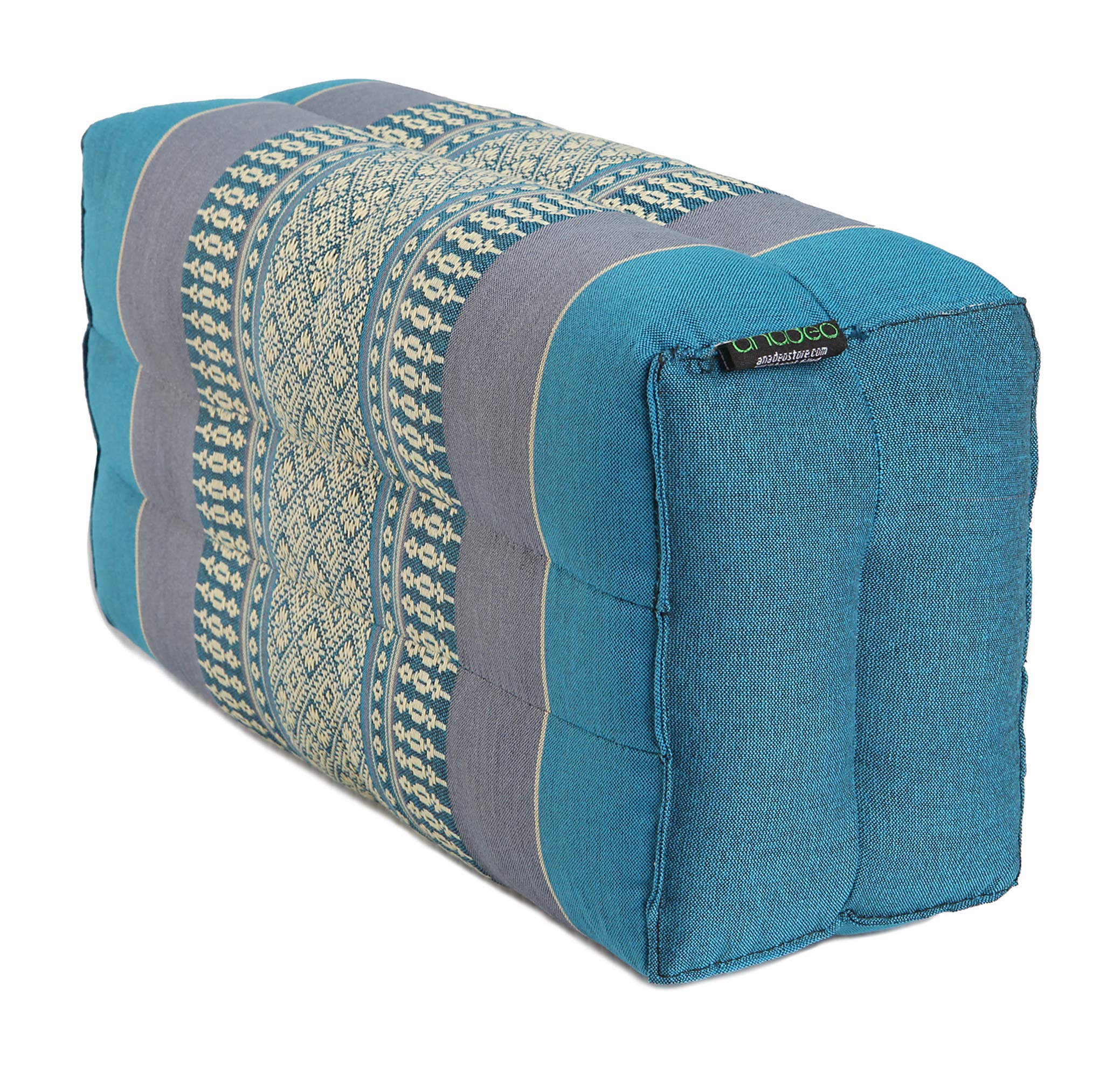 Standard - Cuscino Zafu Yoga e Meditazione Standard - Kapok 100% Naturale ad Alta densità - Comfort e fermezza - Stabilità del Sedile