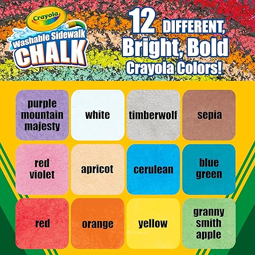 Vista 5 de Crayola Tiza 12ct