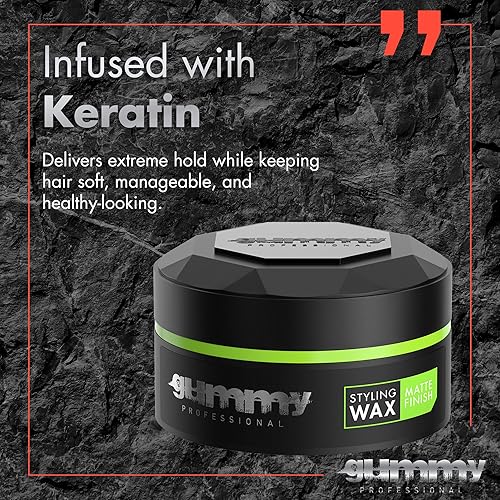 Vista 15 de Gummy Fonex Cera para peinar el cabello ULTRA HOLD, 5.1 fl oz