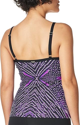 Miniatura 3 de Calvin Klein Top tankini básico con correa ajustable para mujer
