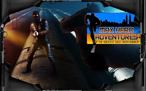 max aventuras herói: Pare o maior roubo de trem de ouro - edição de ouro