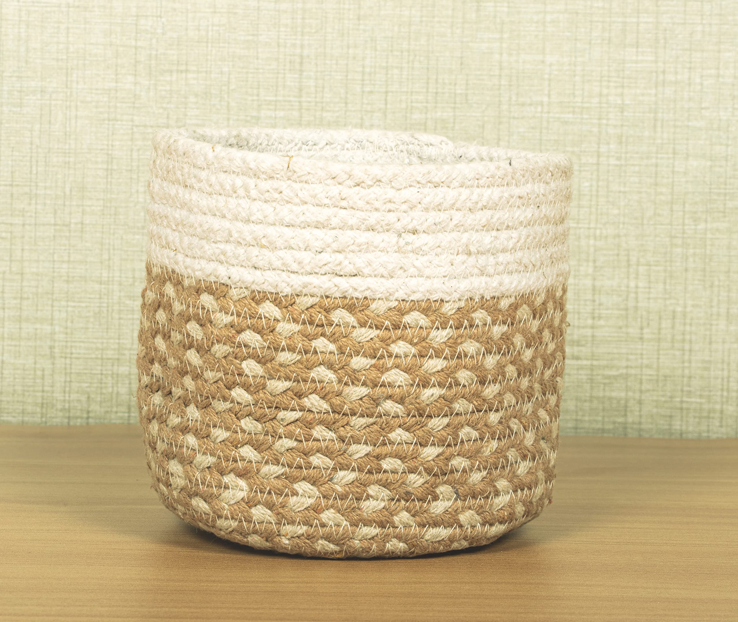 See full amazon price history chart for TIB The Intellect Bazaar Jute Planter Pots/Handcrafted Storage Basket, Multi-Purpose use for Living Room (8x8 Inches) Beige and White Color TIB The Intellect Bazaar Jute Planter Pots/Handcrafted Storage Basket, Multi-Purpose use for Living Room (8x8 Inches) Beige and White Color (B09XHGSG44) Amazon Price History, Amazon Price Tracker