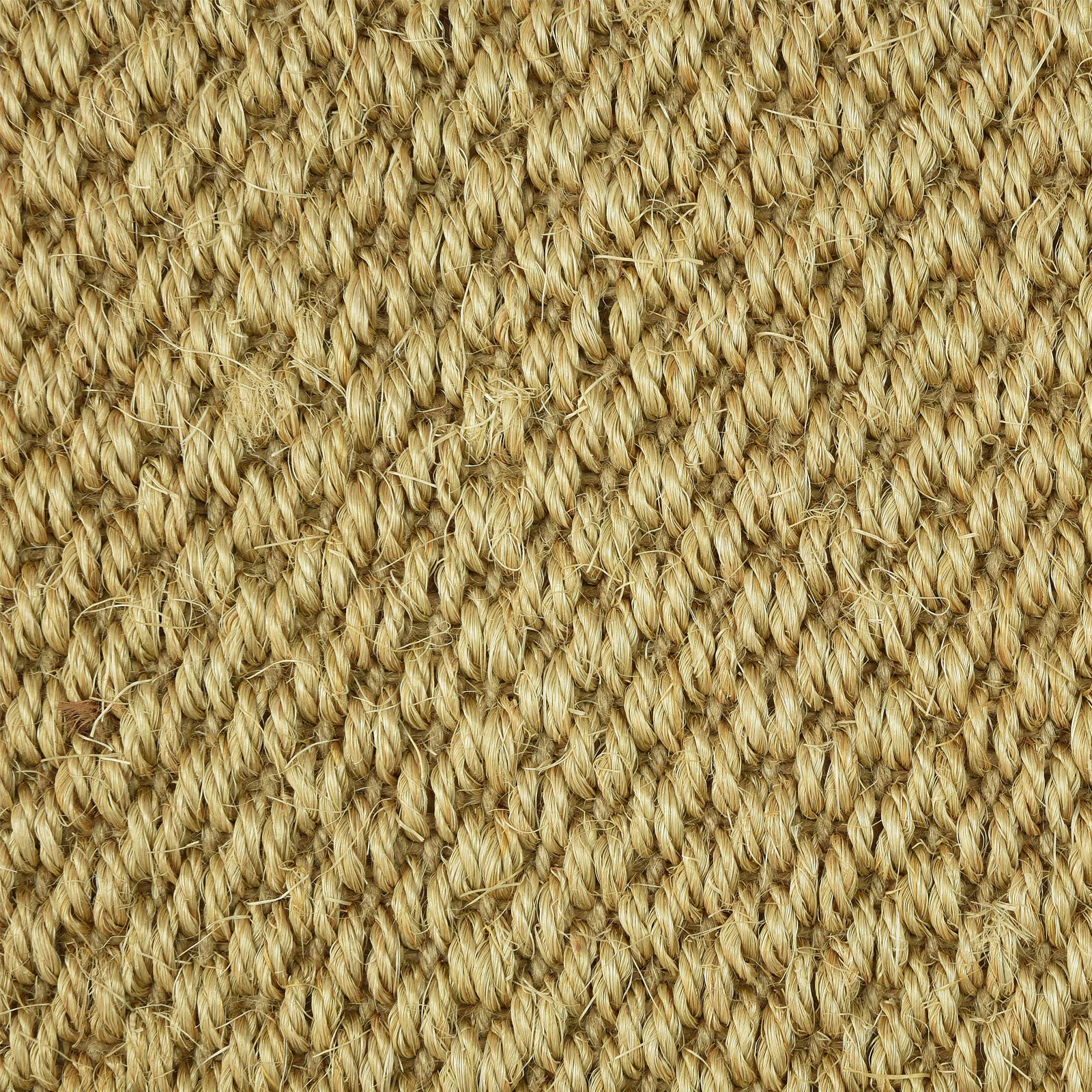 Floordirekt Tapis en sisal 100% Pur avec Frise | Tapis de Salon | Tapis Naturel | Oeil de Tigre | en 3 Couleurs et 2 Tailles, Natur/Hellgrau, 160 x 230 cm