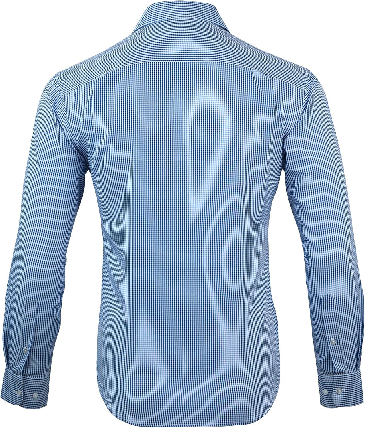 Nautica Regular Fit Long Sleeve Button Down Dress Shirts for Men - Wrinkle Free Long Sleeve Shirt Mens Formal 4-Way Stretch - Image 5