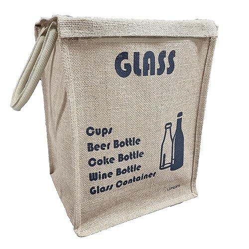 UHEIM Contenedores de clasificación de basura de alta calidad, contenedores de reciclaje, organizador de desechos de reciclaje, bolsa separada de