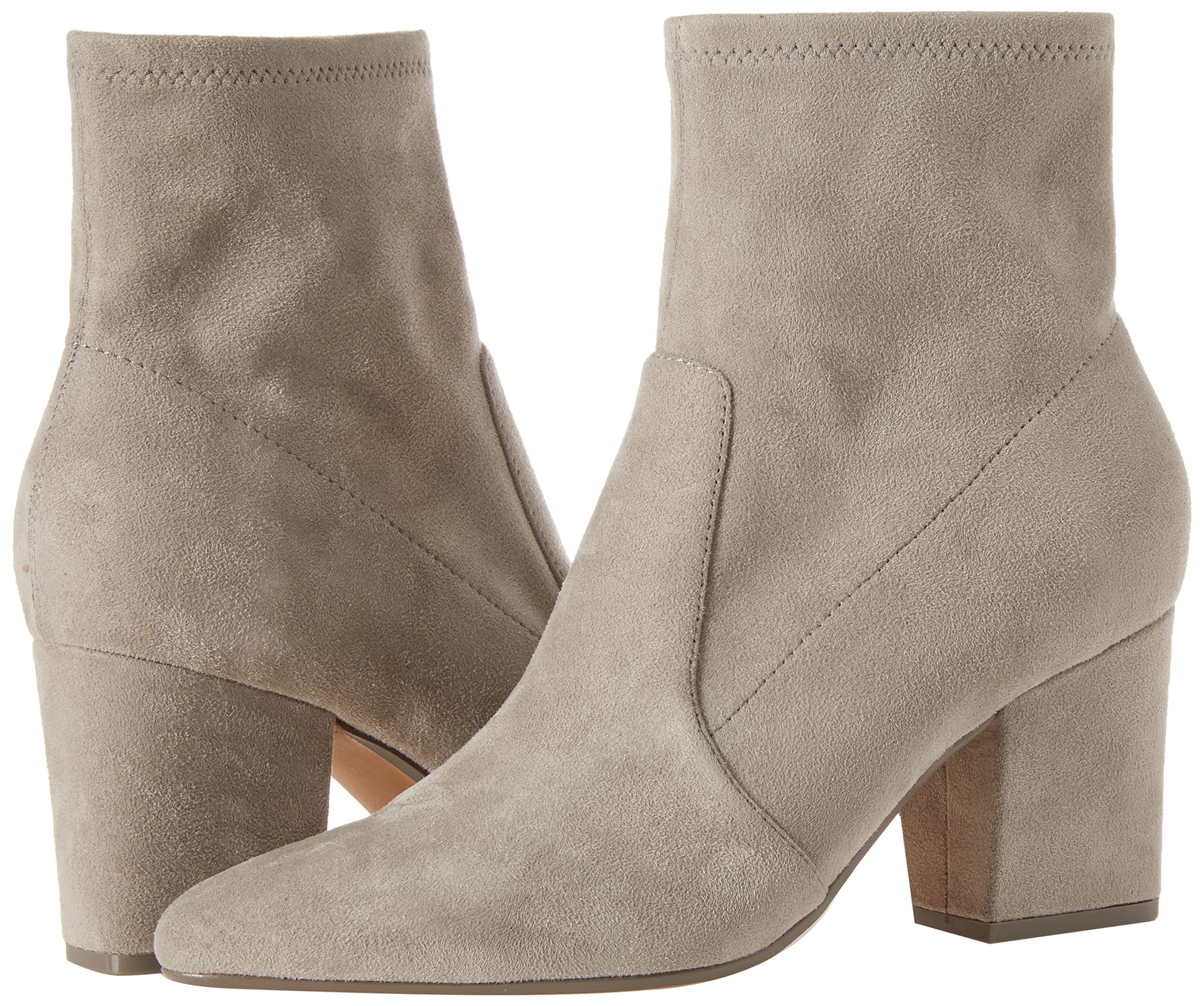 Amazon Essentials Damen Zugeschnittene Stretchstiefelette mit Absatz