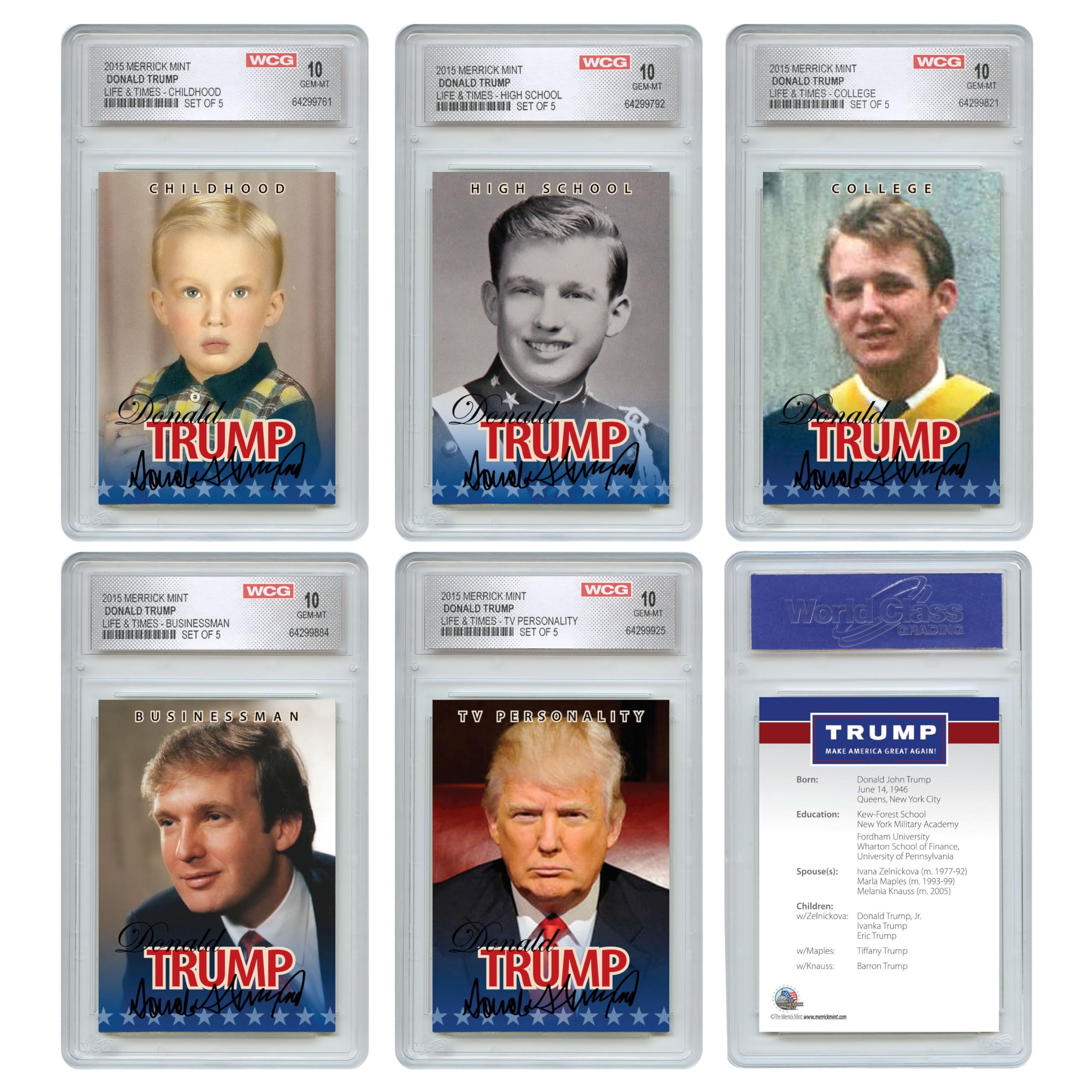 Amazon.com: 2015 Donald Trump 45th President Official Life & Times