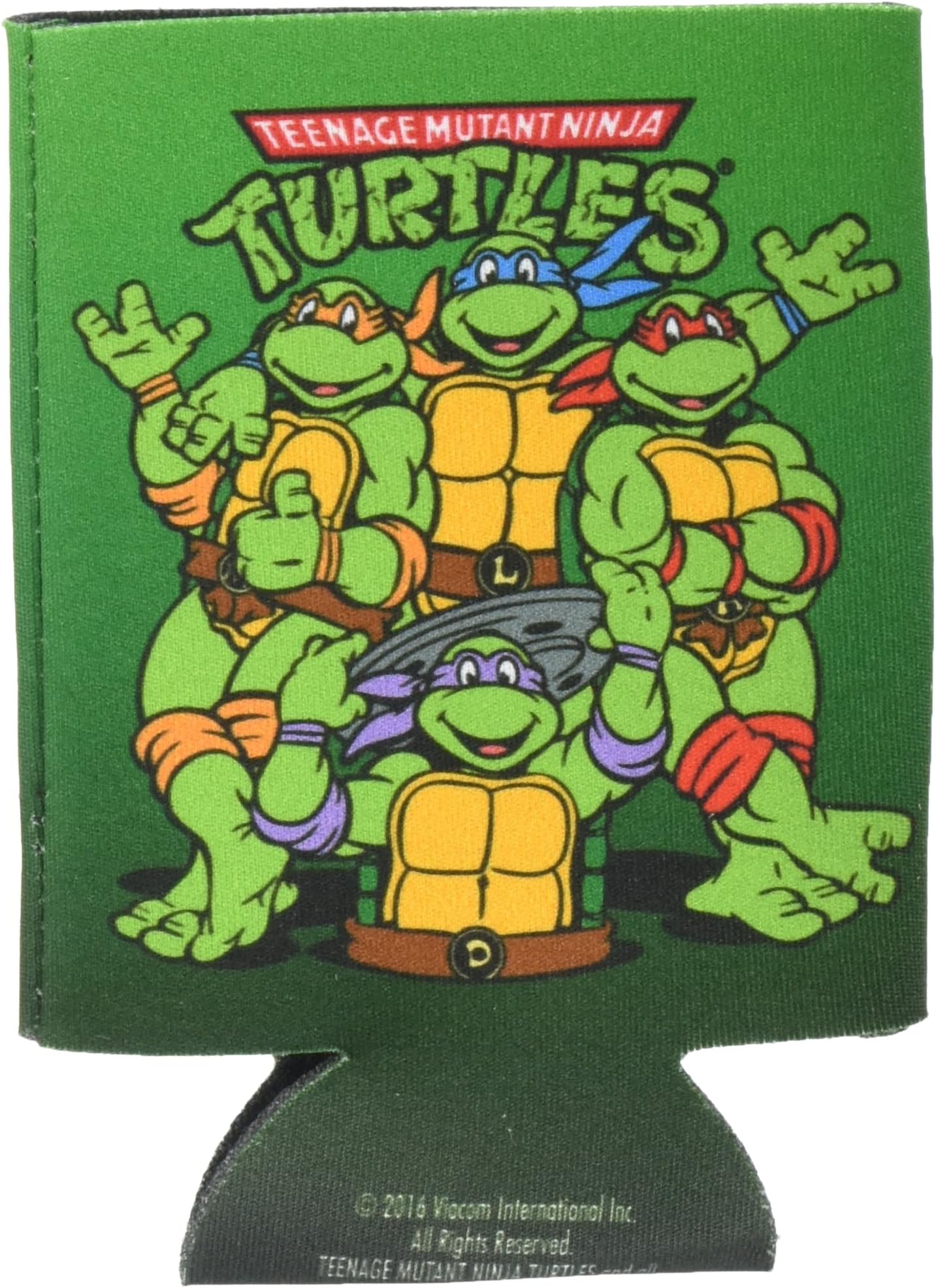 ICUP TMNT Turtle Power Group Pose Can Cooler Holder