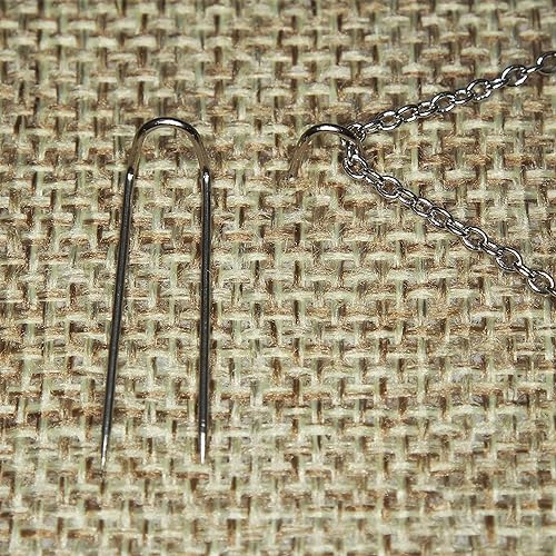 Miniatura 7 de CuteBox Bandeja de plástico negro con almohadilla de arpillera para minoristas, mercancías, joyas, exhibición, organización, almacenamiento, uso