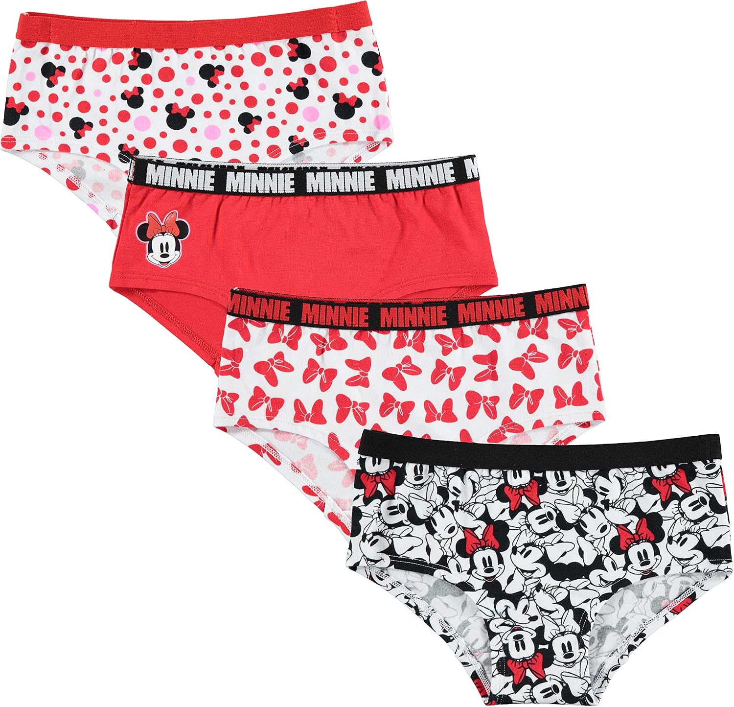 Disney Girls' Minnie Mouse Underwear Multipacks
