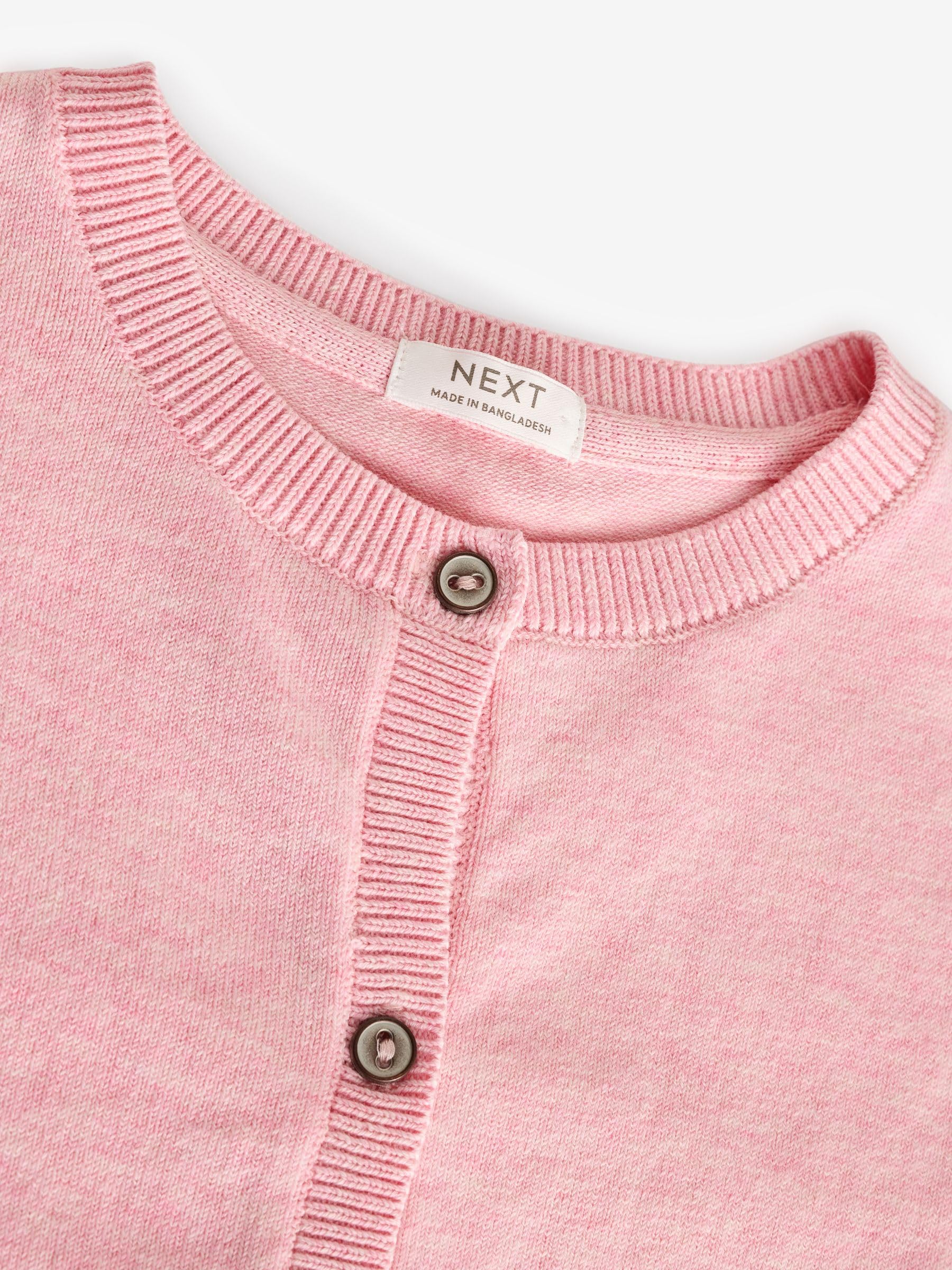 NEXT Mädchen Standard Strickjacke mit Knöpfen