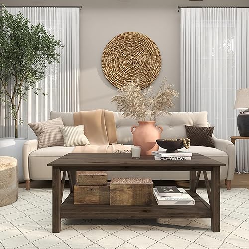 Miniatura 8 de Deco 79 Caja decorativa de madera de mango con diseño floral hecho a mano, cajas de recuerdo decorativas con tapa con bisagras, juego de 3 cajas de