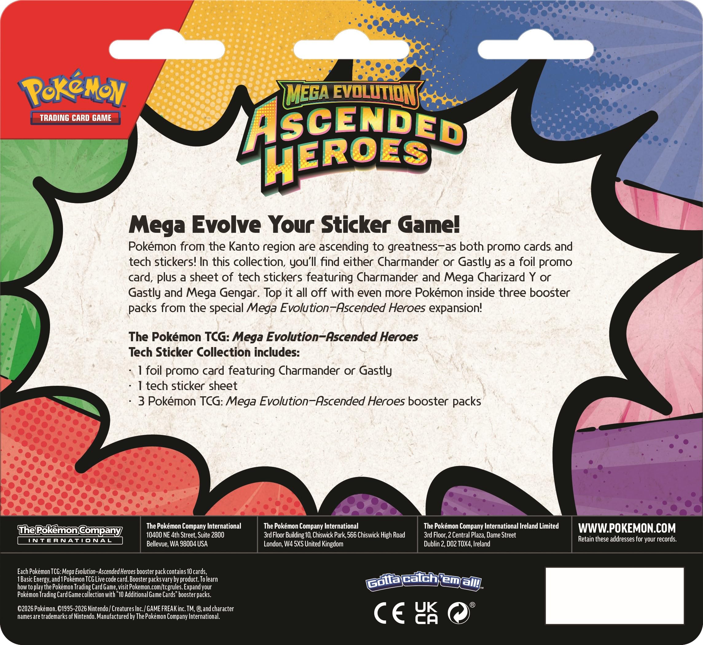Pokémon TCG: Mega Evolution—Ascended Heroes Tech Sticker