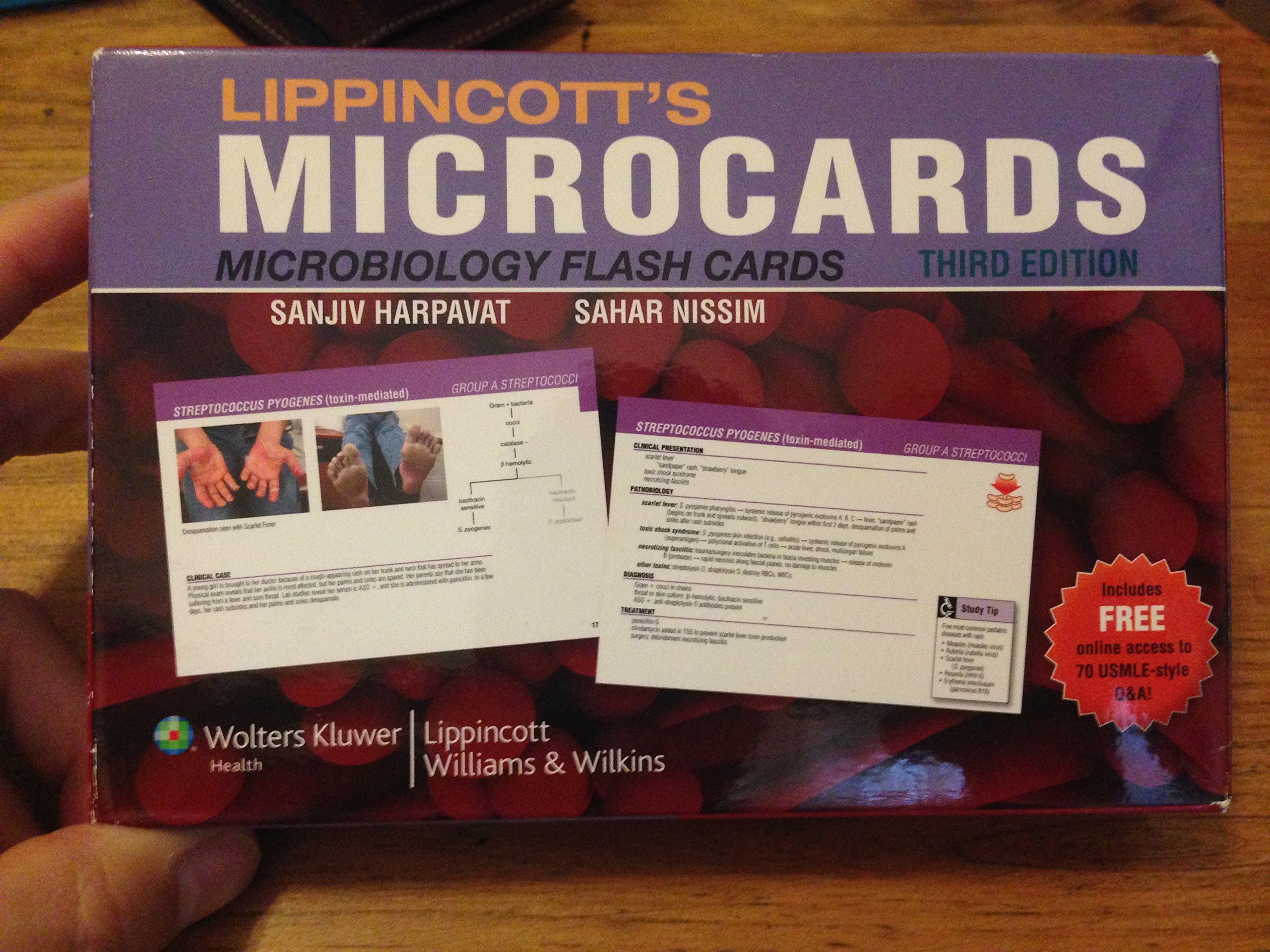 Lippincott's Microcards, Microbiology Flash Cards Cards β January 1, 2012