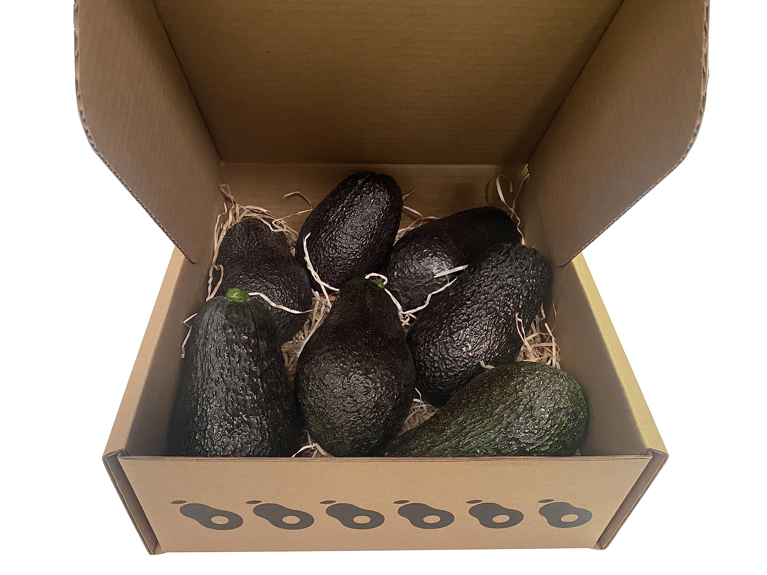 Aguacate Lamb Hass, caja de 2Kg., de 7 a 9 piezas, sin tratamientos químicos, cosecha propia. Se recolectan el día del envío.