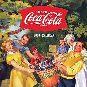 Amazon.co.jp: Cal 2026- コーラ:ヴィンテージノスタルジアウォール