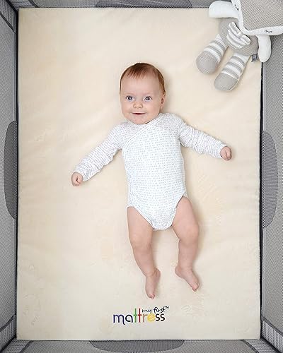 Miniatura 6 de My First Pack N Play - Protector de colchón o mini almohadilla para cuna, 37 x 26 x 1-12 pulgadas