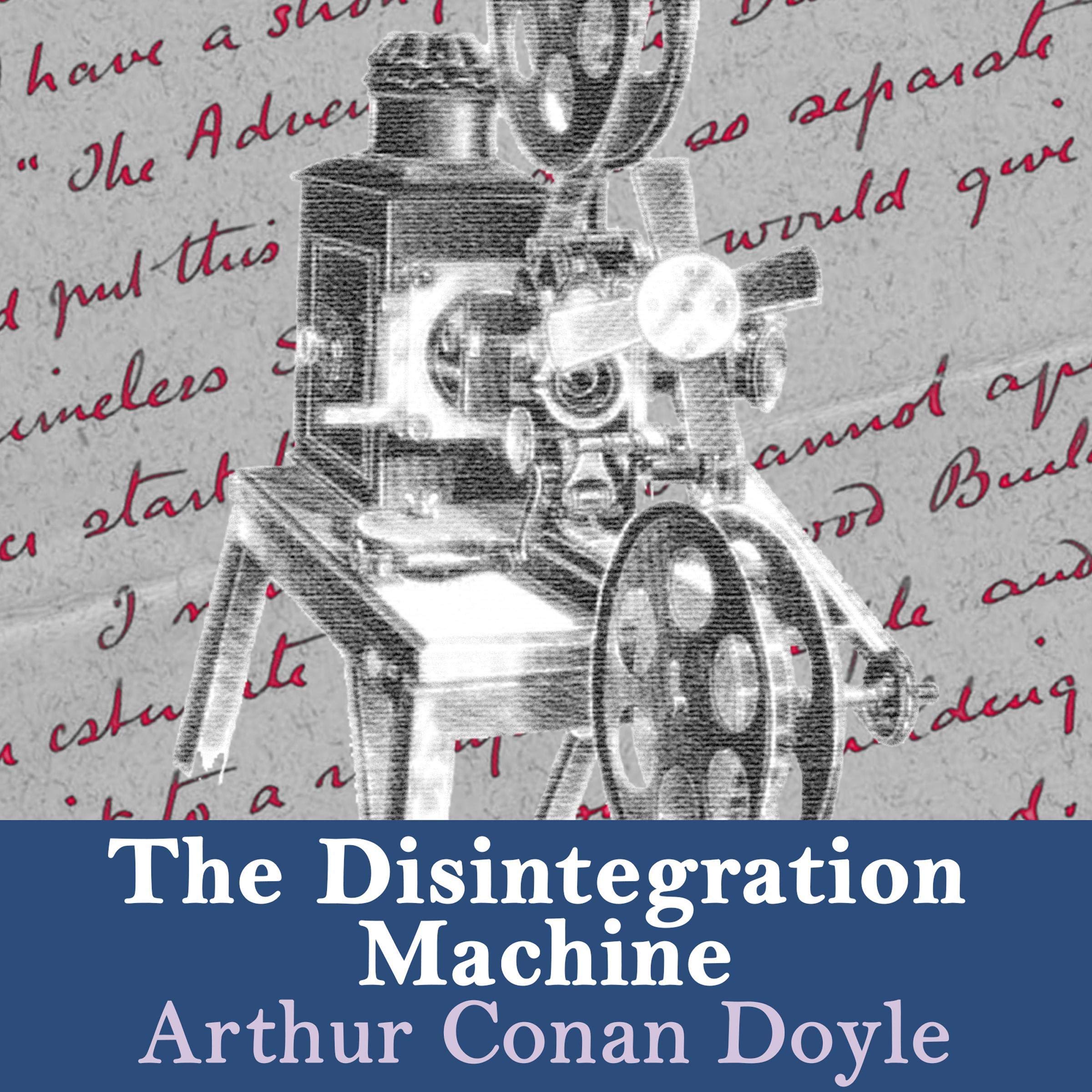 Cover art for The Disintegration Machine