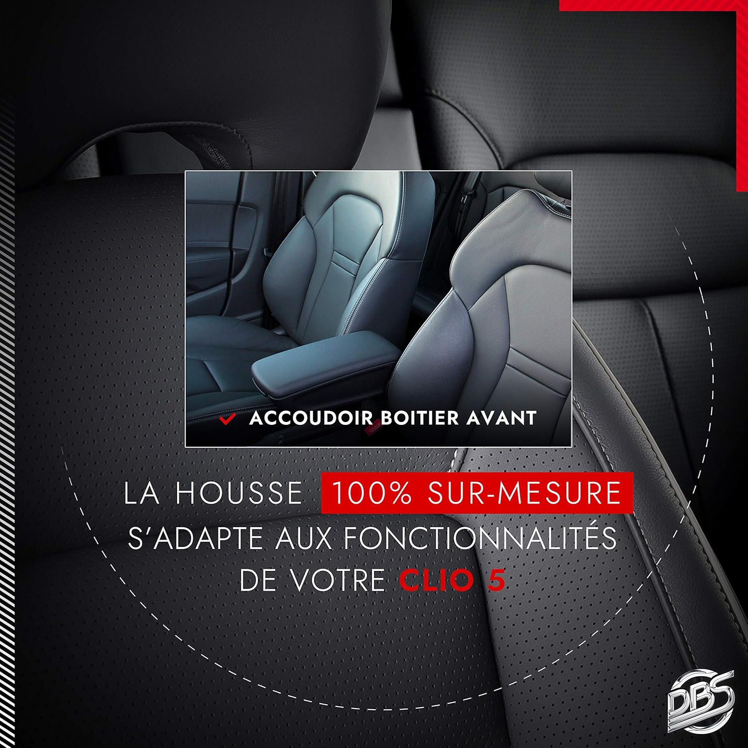 1013216 Car Seat Cover, Exact Fit, High Workmanship, Quick Assembly, Compatible with Airbag-Isofix-1013216
