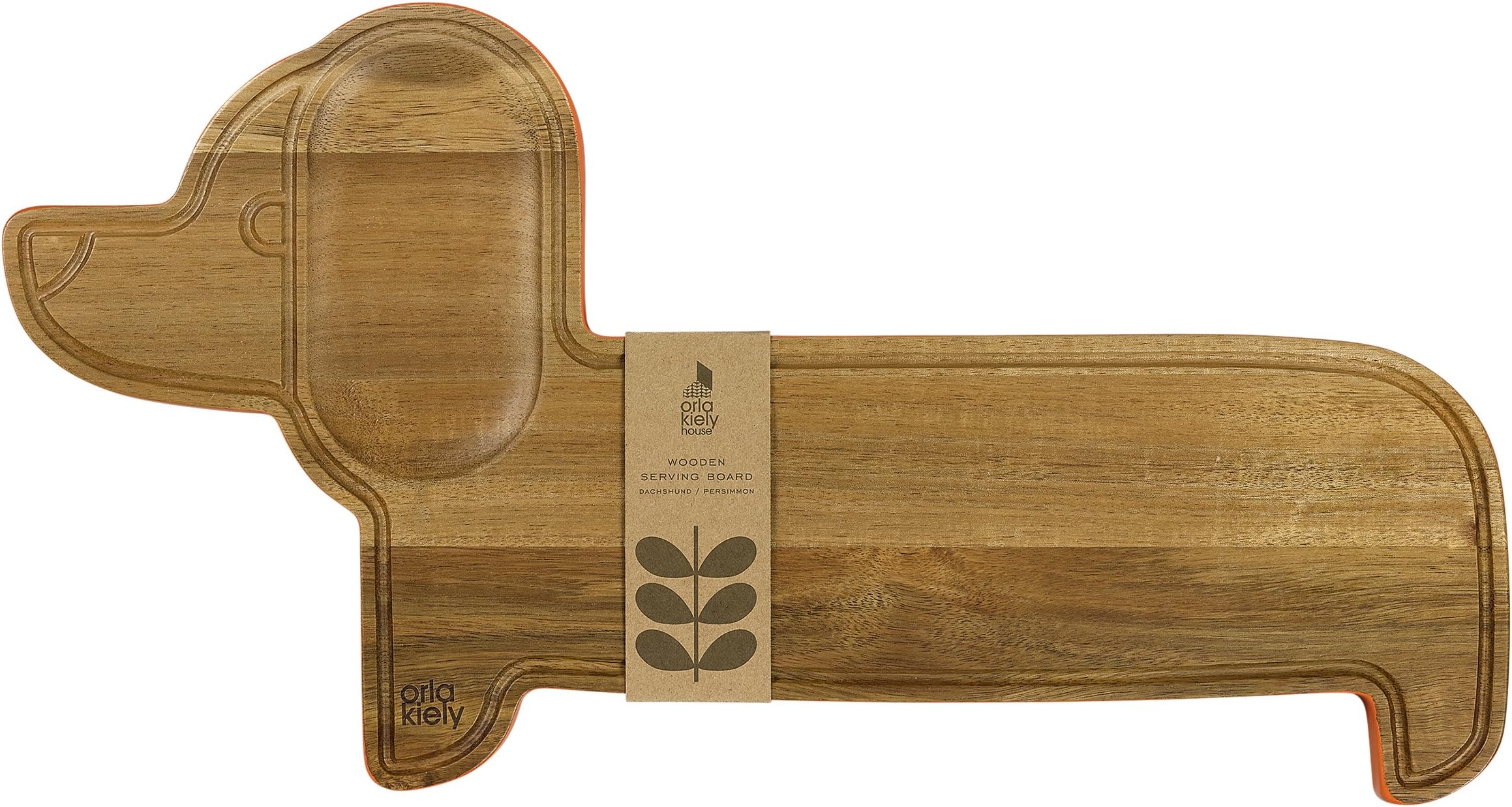 Orla Kiely | Dachshund | Wooden Serving Board | Perfect for any Dinner Party