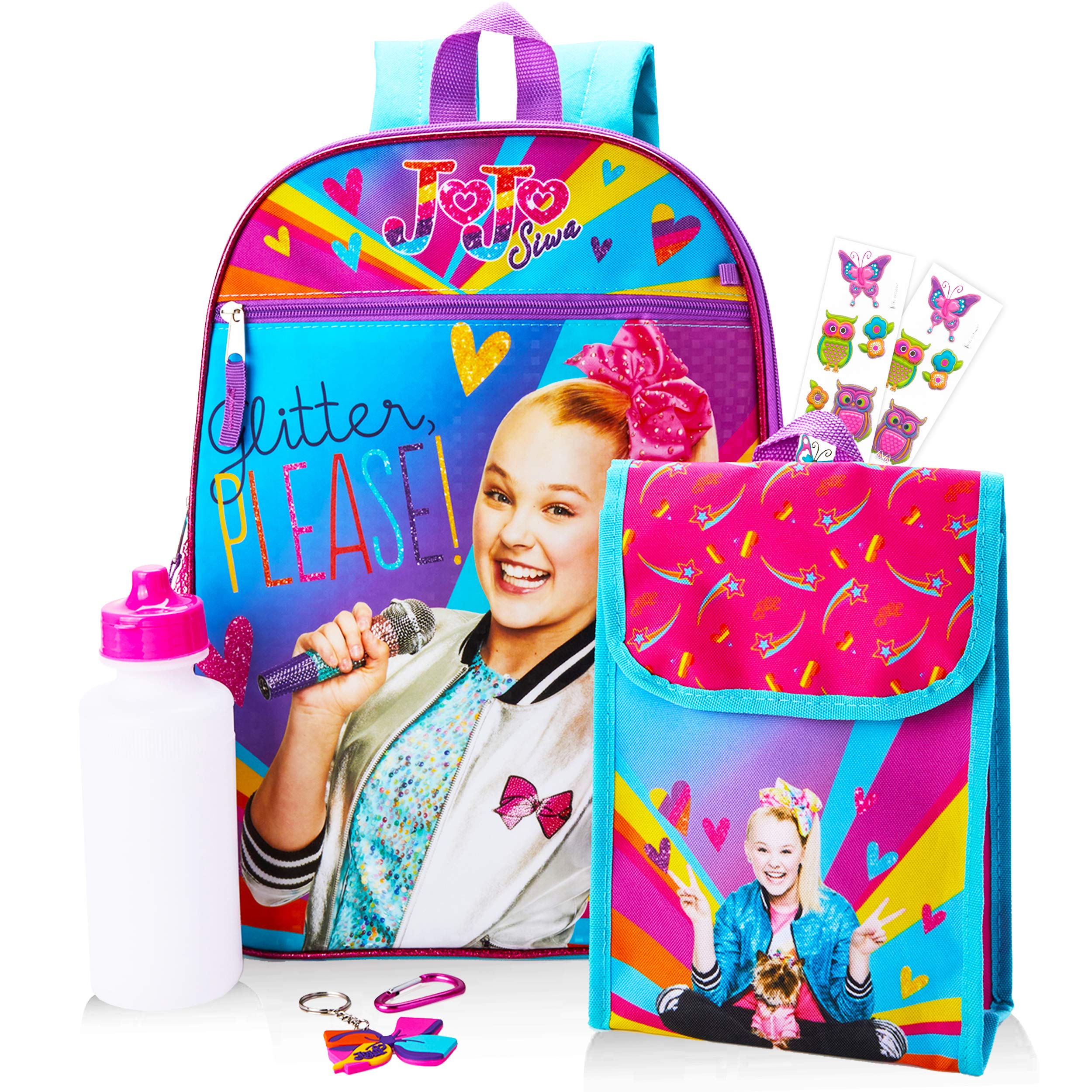 Jojo Siwa Backpack For Kids With Stickers Jojo Siwa 6 | Desertcart  Seychelles, image size:2500x2500