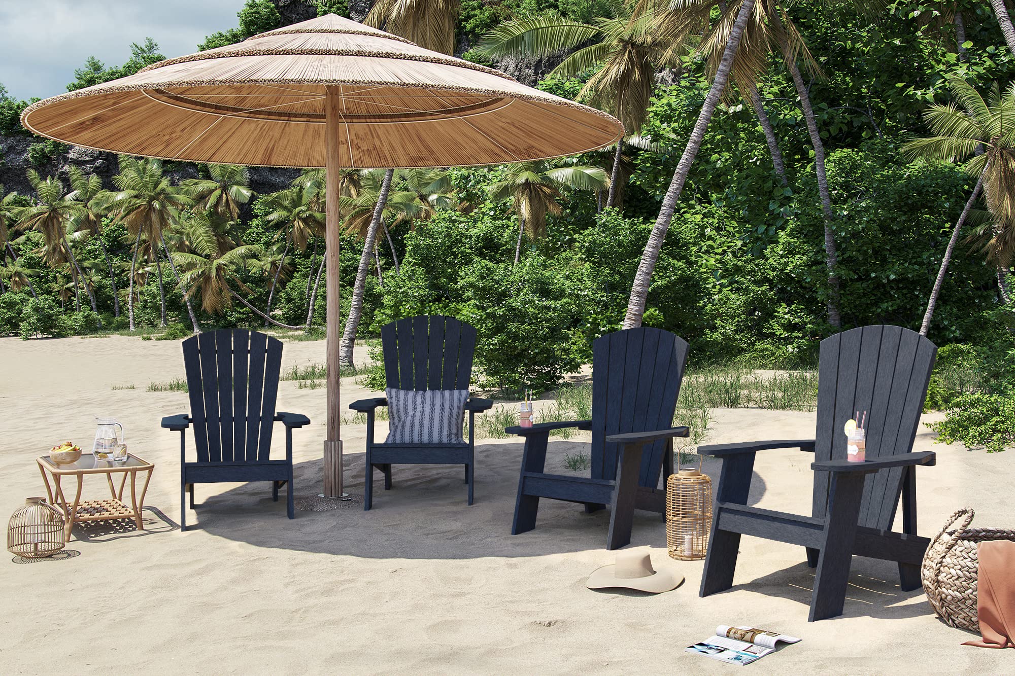capterra casual adirondack chair