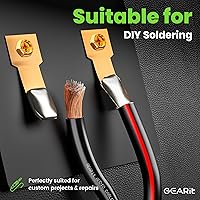 Vista 7 de GEARit Cable de altavoz de calibre 12, cable de altavoz de 20 pies para audio de automóvil, cine en casa, CCA (negro)