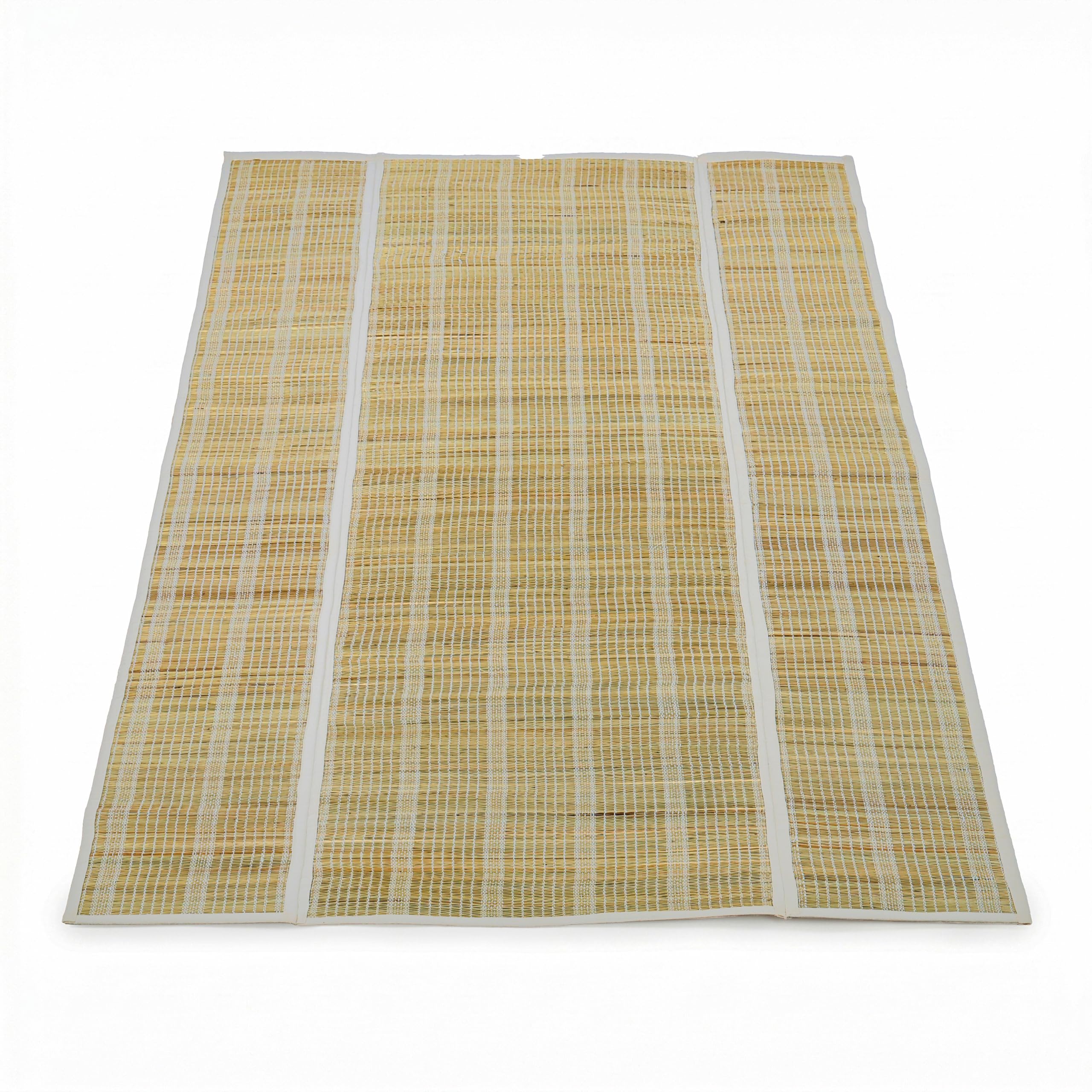 Handwoven Natural (40 X 72 INCH) Darbha Grass(Original) Kusha Asana Meditation Mat (40x72) inch - Pooja, Yoga & Prayer Mat | Eco-Friendly, Stylish Home Decor-image-7