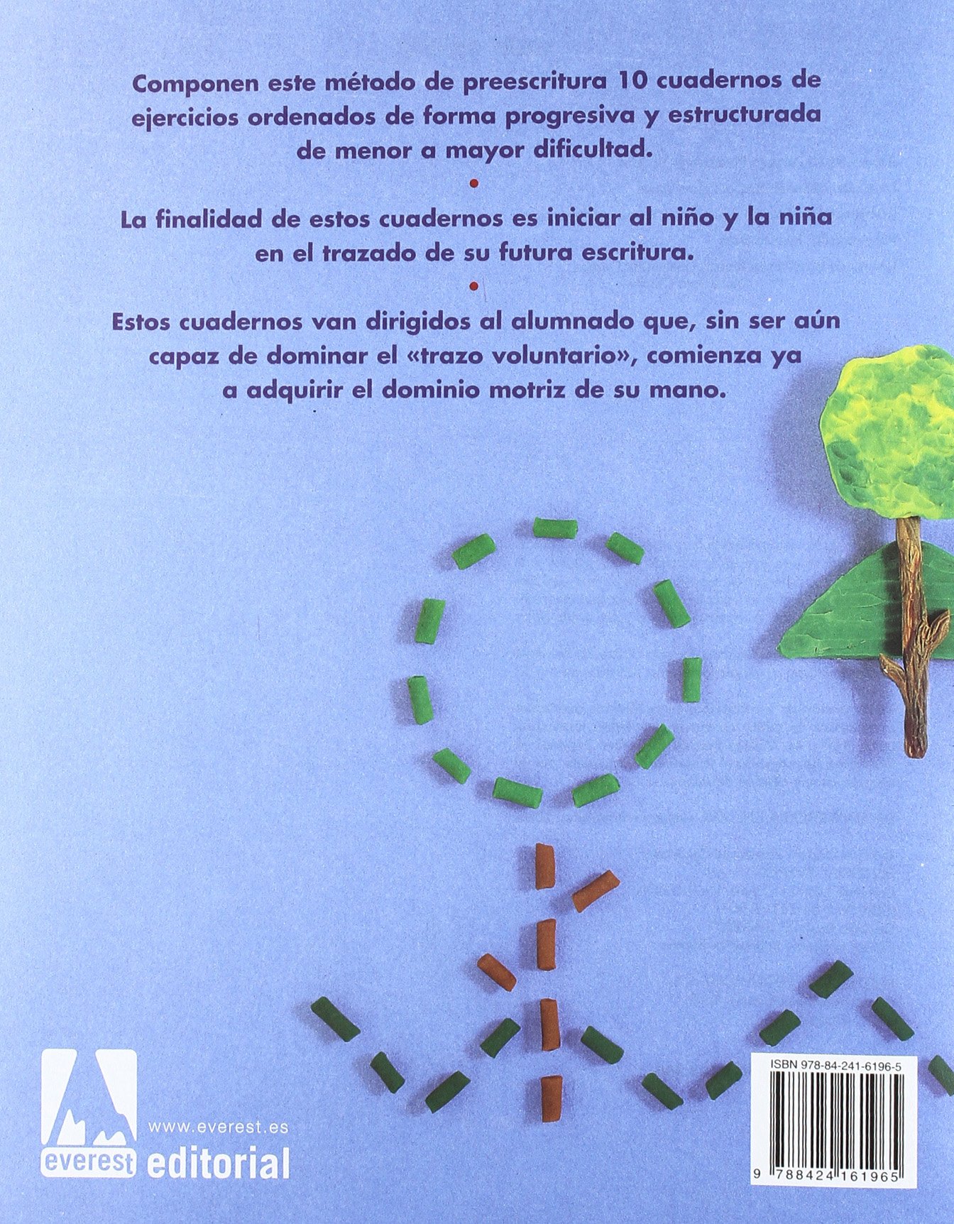 Juego con los palotes 6: Fichas de preescritura progresiva