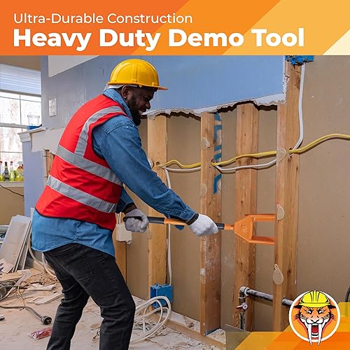 Miniatura 5 de Gutster Tools Barra de demolición con mango ovalado de 30 pulgadas, barra de demostración de espacio reducido, multiherramienta versátil, para