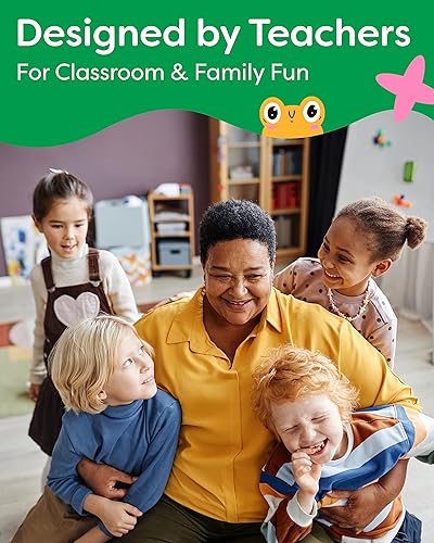 Miniatura 8 de THE BAMBINO TREE Juego de bingo de animales e imágenes para niños, juego de mesa de aprendizaje a juego para edades de 3 a 6 años, preescolar,