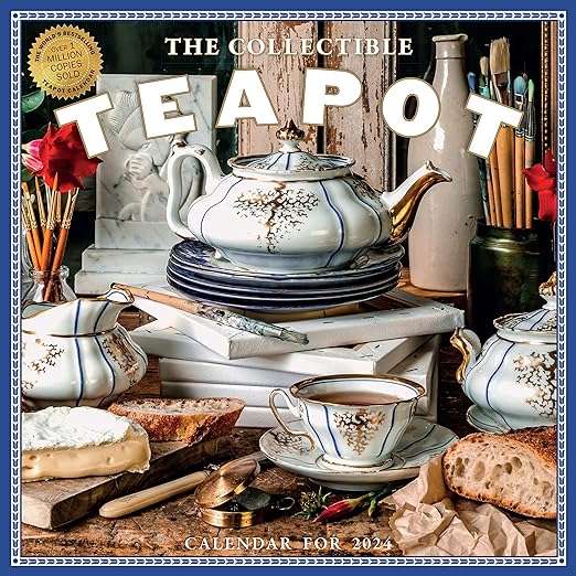 Collectible Teapot Wall Calendar 2024: A Tea Obsessive's Dream Come True