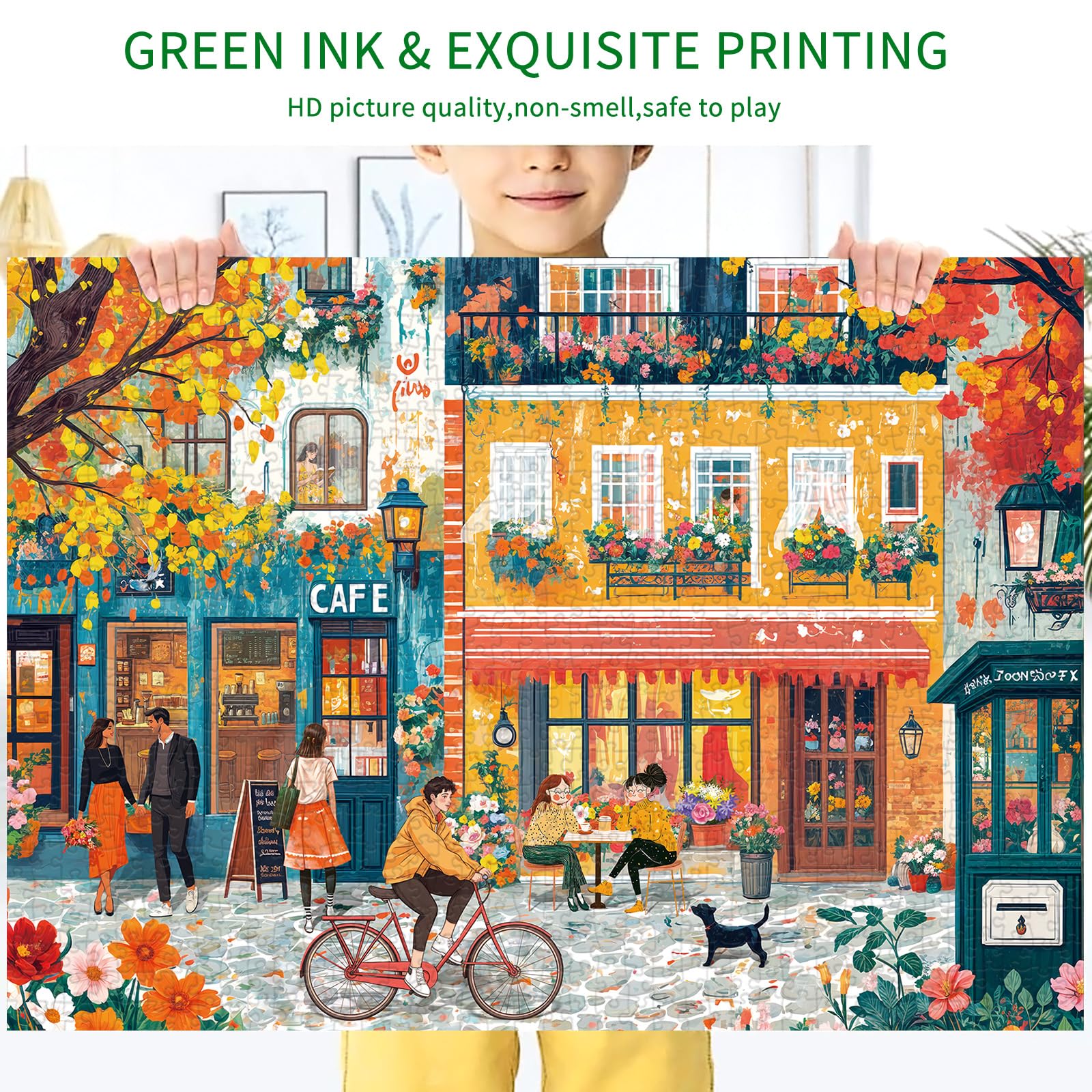 HUADADA Jigsaw Puzzles for Adults 1000, Puzzles for Adults Challenging Puzzles - Image 3