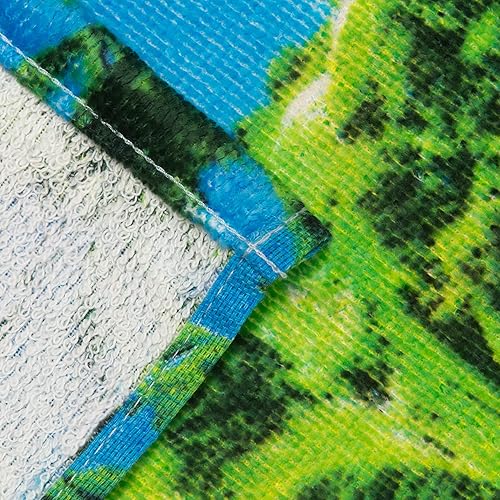 Miniatura 3 de Beachland Turtle - Toalla de playa de 30 x 60 pulgadas peces submarinos playa tropical 100 algodón personalizada tortuga bahía grande 30 x 60