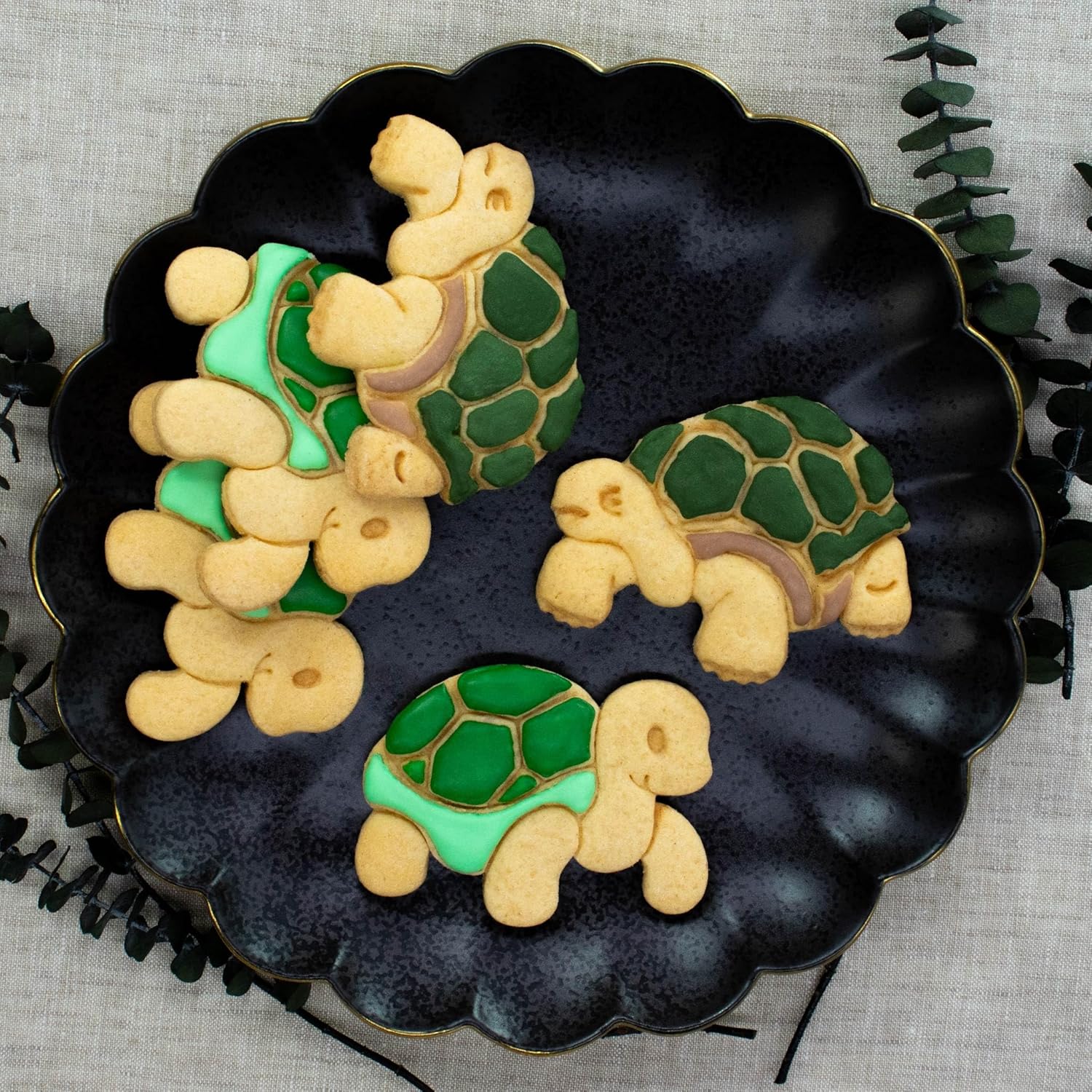 Set of 2 Tortoise Cookie Cutters, 2 pieces - Bakerlogy