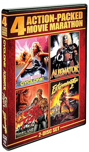 Miniatura 2 de Action Packed Movie Marathon Cyclone Alienator Eye Of The Tiger  Exterminator 2