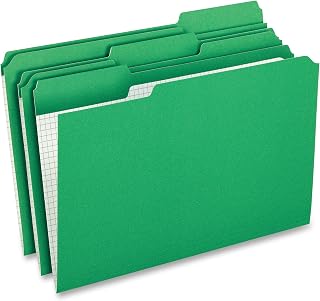 Pendaflex Grid Pattern Color Legal File Folders