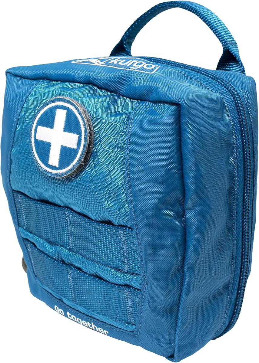 RSG Dog First Aid Kit | 49-Piece Compact Emergency Kit, MOLLE Compatible, Attaches to RSG Harnesses, Activity Belts or Packs