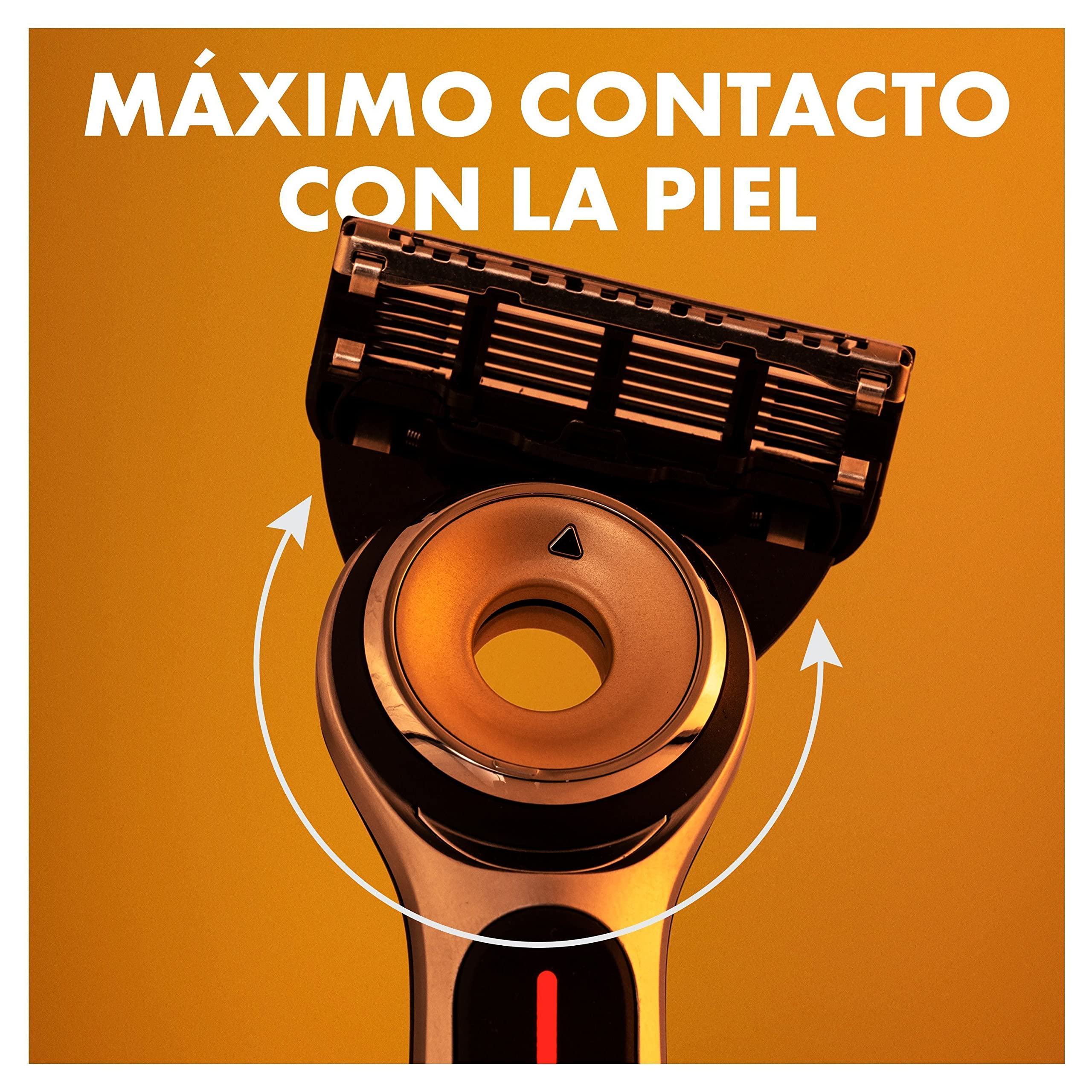Gillette Labs Heated Razor Cuchillas de Afeitar Hombre, Paquete de 10 Cuchillas de Recambios