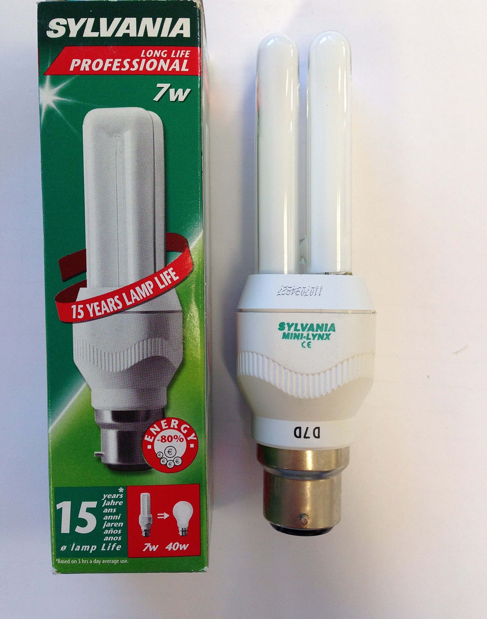 Sylvania 7W Bc 827 Long Life Cfl