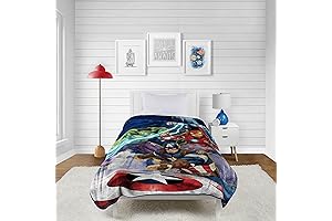 Marvel Avengers Blue Circle Fleece Plush Blanket: Comfort and Warmth for the Superfan