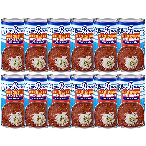 Vista 15 de Blue Runner Frijoles negros estilo crema criolla 16 onzas (paquete de 12)