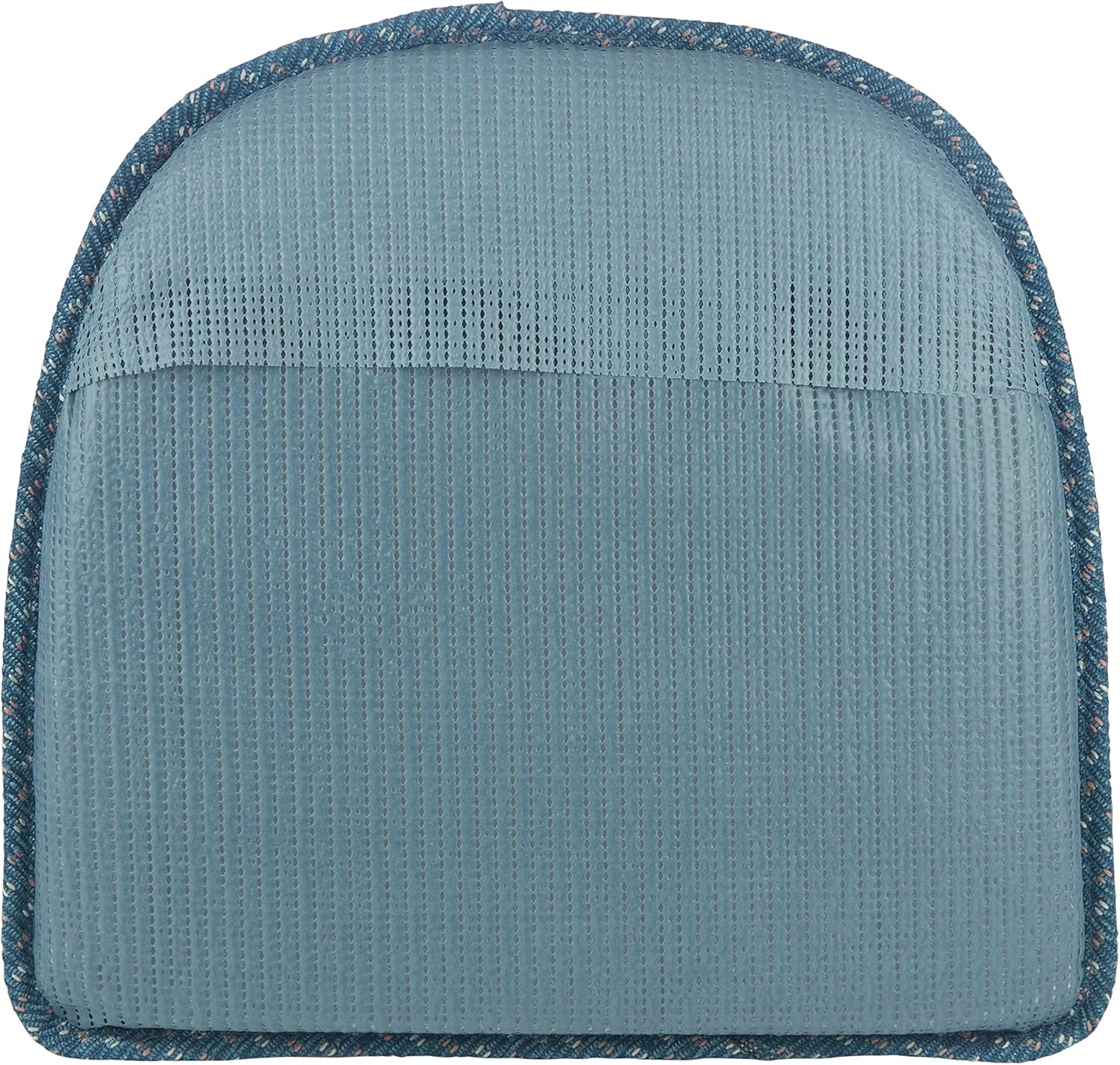 Klear Vu Raindrop The Gripper Non Slip Chair Cushions, Soft & Comfortable Seat Pad, Sitting Pillow for Kitchen, Dining or Office, 2 Count (Pack of 1), Wedge