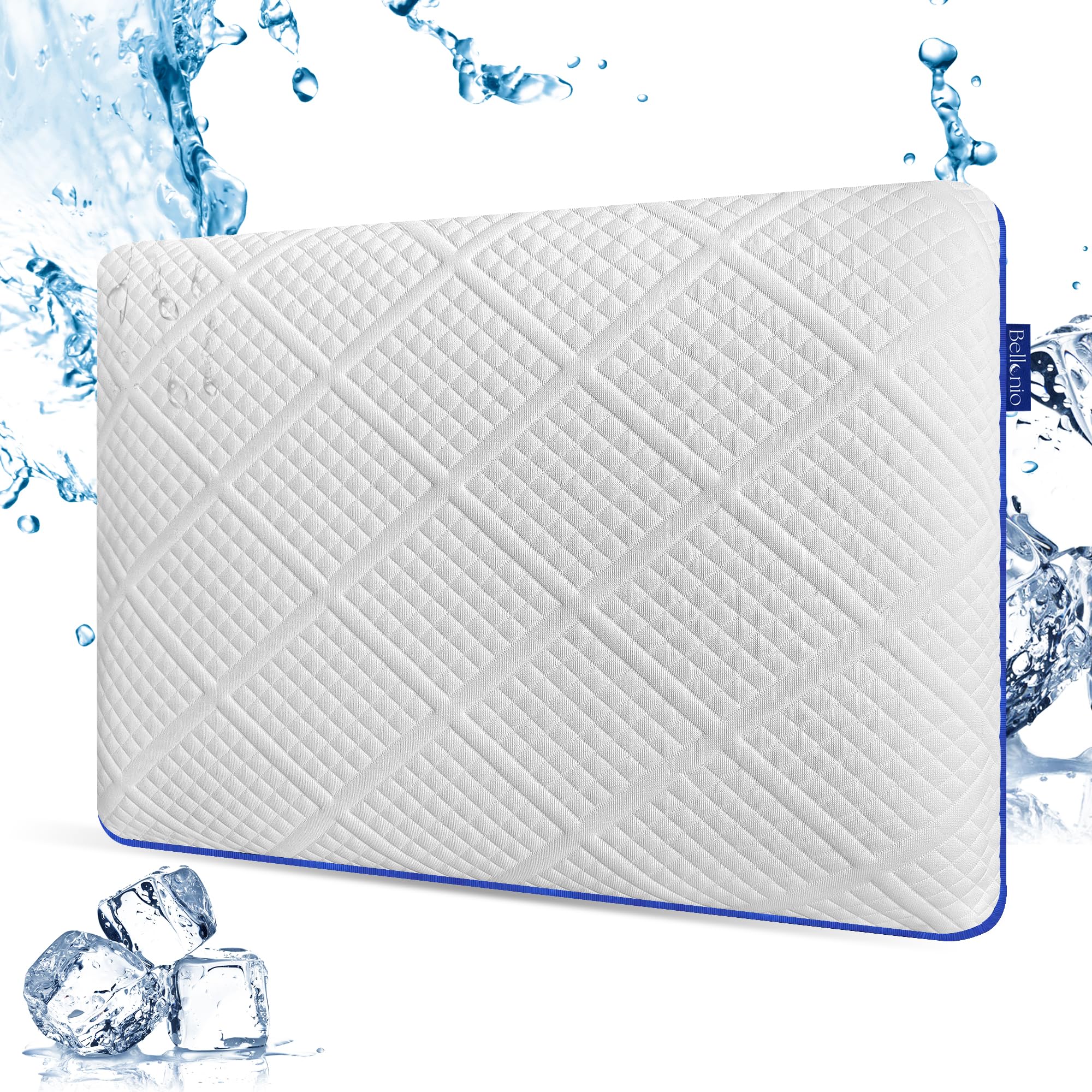 Memory Foam Pillow, Orthopedic Neck Support Pillow, Firm ...