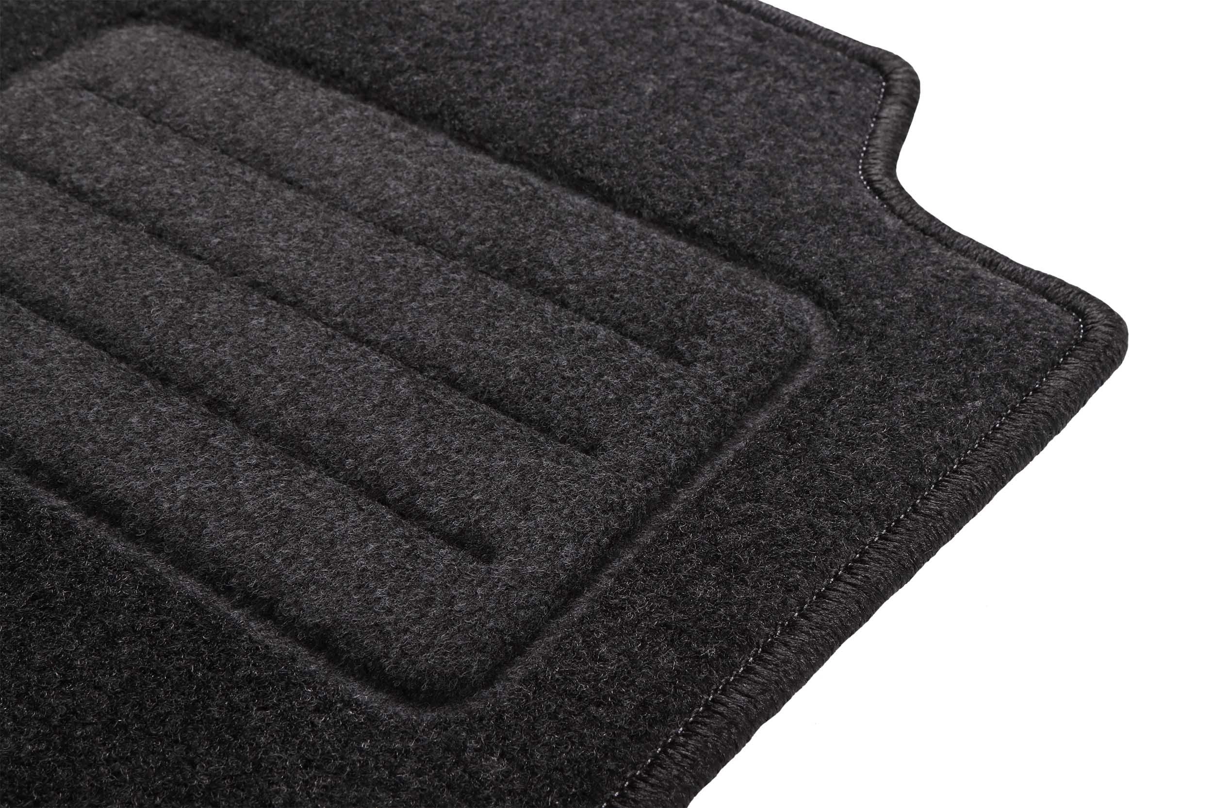 Tappetini Auto Su Misura Per VW Golf V (2003-2008) – Colore Antracite/Grigio Scuro, Set 4 Pezzi, Fondo In Gomma Impermeabile, Peso 2100 G/m², Fissaggi Originali Inclusi, Prodotto UE - 2