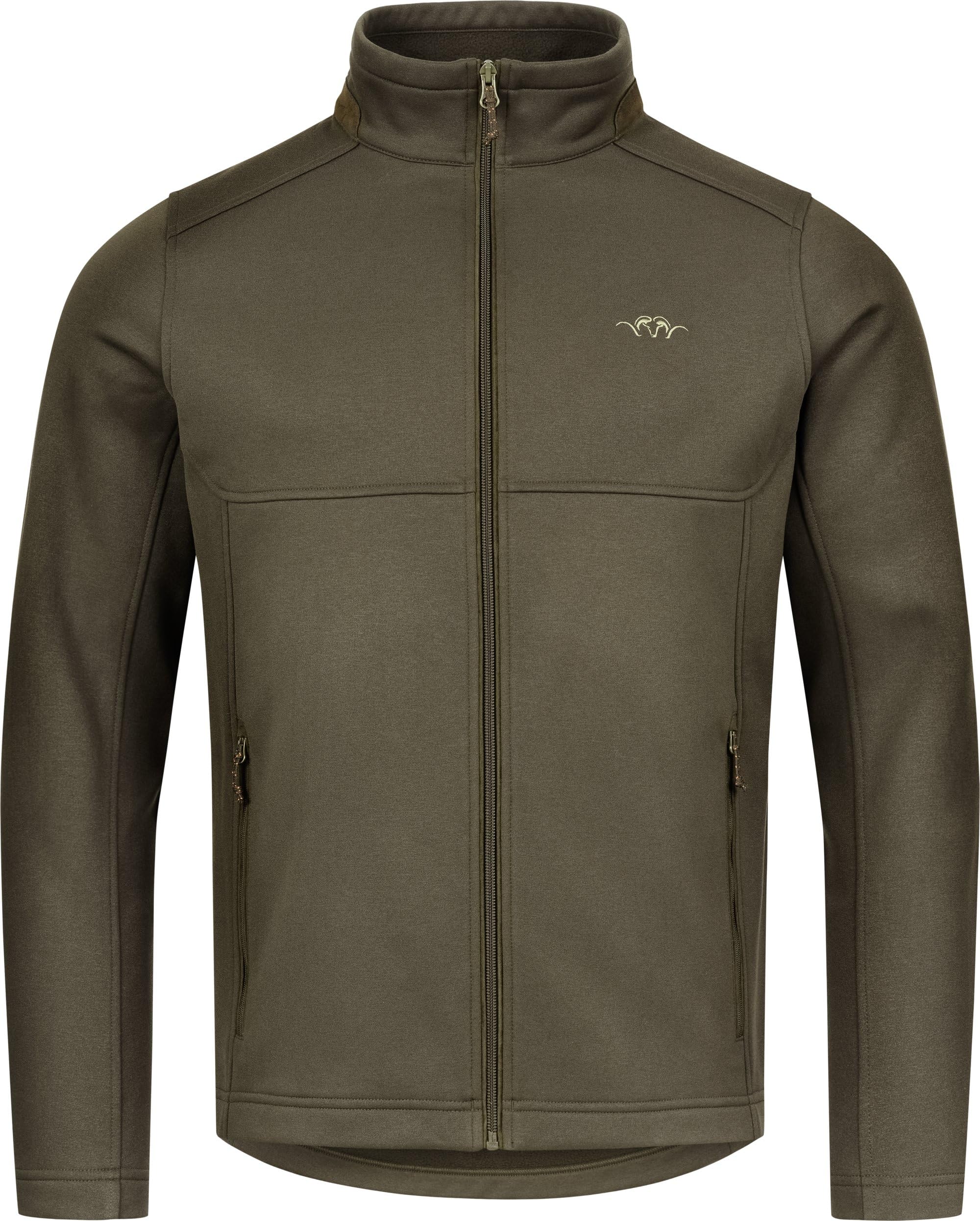 Blaser Kylar | Herren Fleecejacke mit ARGALI-Logo | Leicht, atmungsaktiv & warm | Ideal für Jagd & Outdoor | Größen S–3XL | Mit Microsuede-Einsätzen, 2 Reißverschlusstaschen, leicht abgerundetem Saum und Argali-Logostickerei auf der Brust.